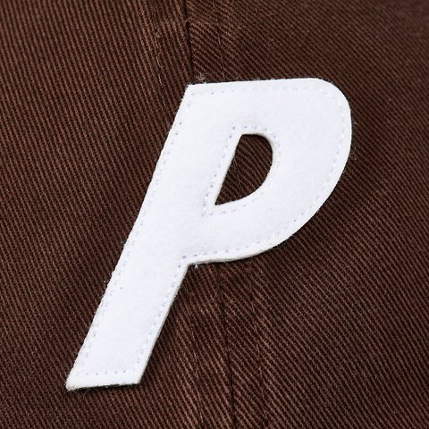 Palace P 6-PANEL BROWN - Colorway