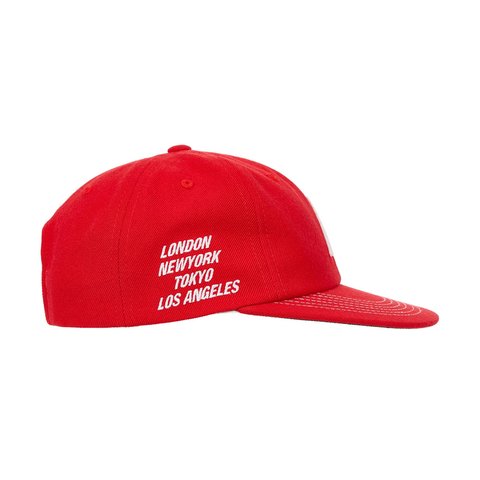 Palace P SNAPBACK RED - Colorway