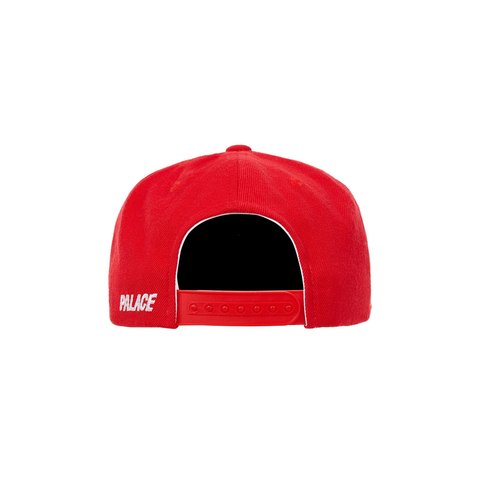 Palace P SNAPBACK RED - Colorway