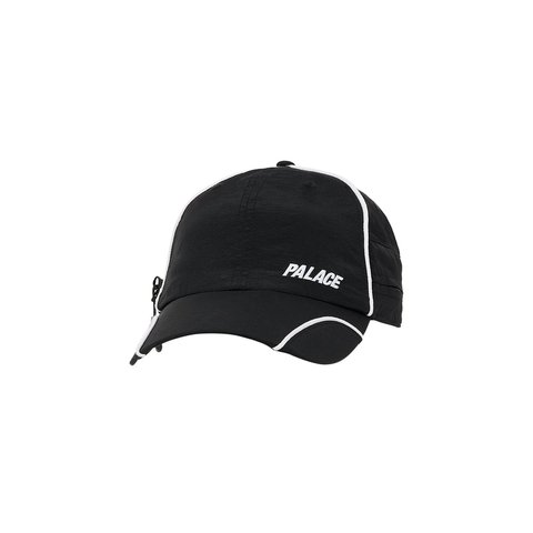 Palace FONT ZIP SHELL NECK SAVER 6-PANEL BLACK - Colorway