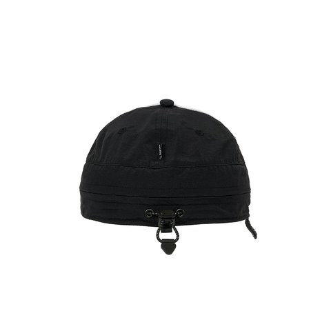 Palace FONT ZIP SHELL NECK SAVER 6-PANEL BLACK - Colorway