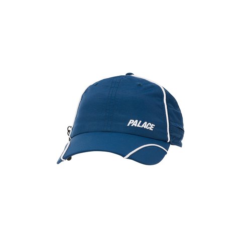 Palace FONT ZIP SHELL NECK SAVER 6-PANEL NAVY - Colorway