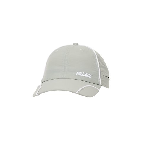 FONT ZIP SHELL NECK SAVER 6-PANEL GREY