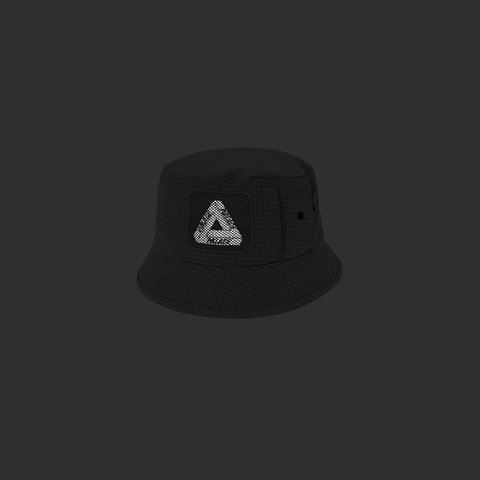 Palace Y-RIPSTOP SHELL BUCKET STEEL GREY - Colorway
