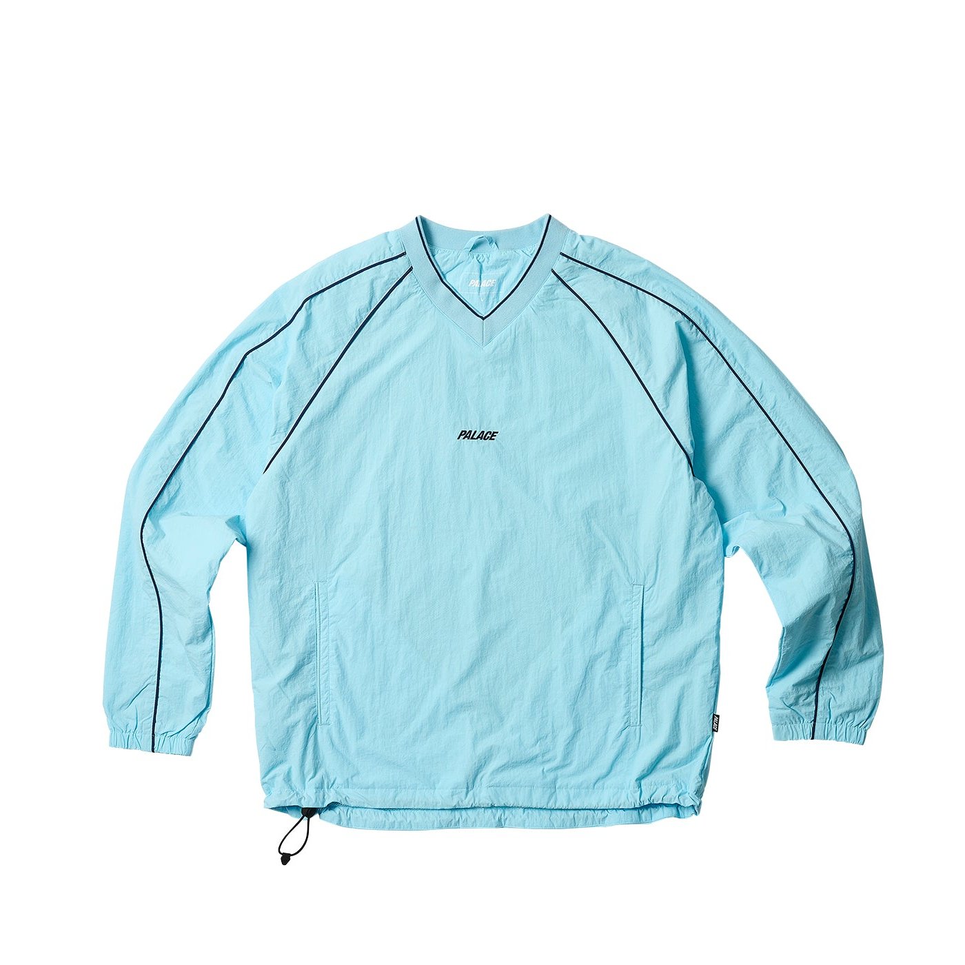 PIPED SHELL PULLOVER SKY