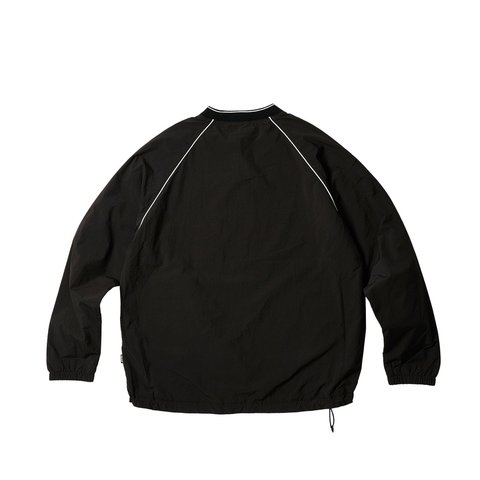 Palace PIPED SHELL PULLOVER BLACK - Colorway