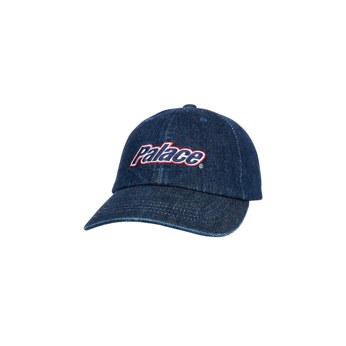 Palace LOWERCASE WASHED DENIM 6-PANEL INDIGO (Summer 2023) - €52.00