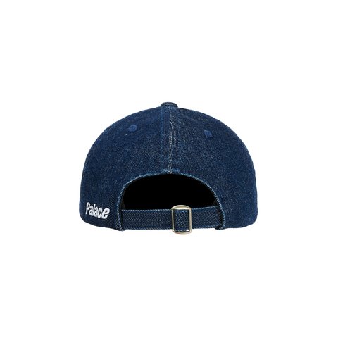 Palace LOWERCASE WASHED DENIM 6-PANEL INDIGO - Colorway