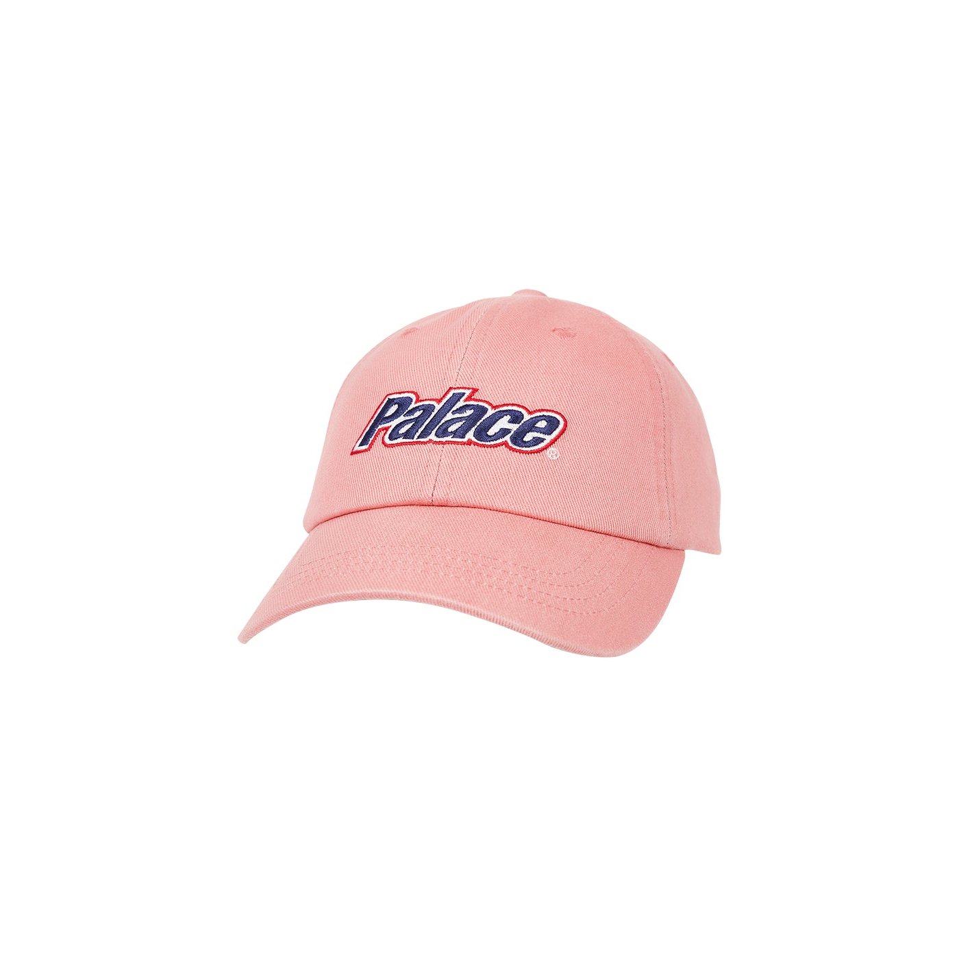LOWERCASE WASHED DENIM 6-PANEL PINK