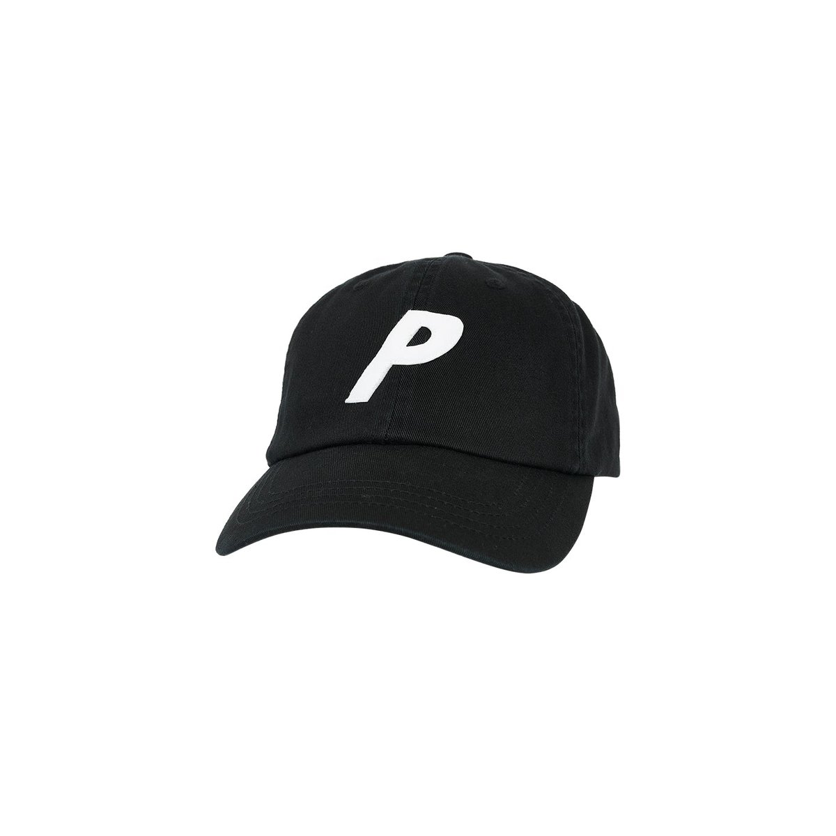 Palace P 6-PANEL BLACK (Summer 2023) - €52.00