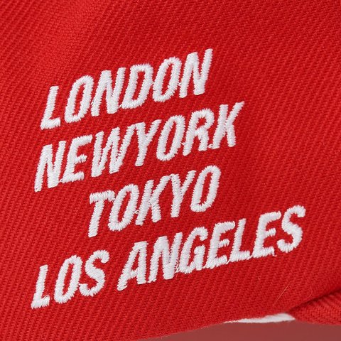 Palace P SNAPBACK RED - Colorway