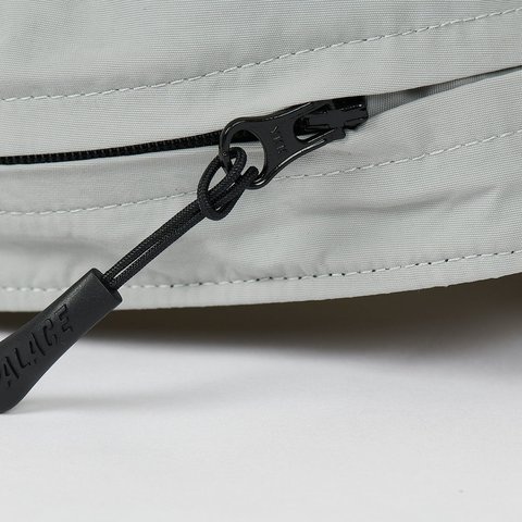 FONT ZIP SHELL NECK SAVER 6-PANEL GREY