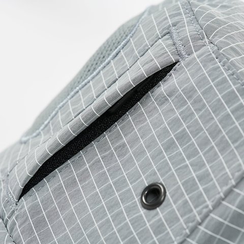 Palace Y-RIPSTOP SHELL BUCKET STEEL GREY - Colorway