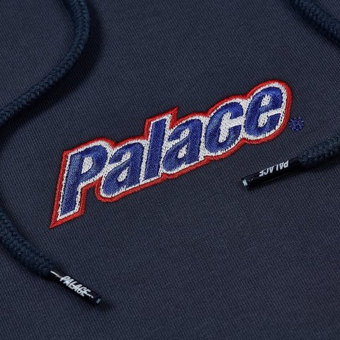 Palace CURRENT HOOD NAVY - Colorway