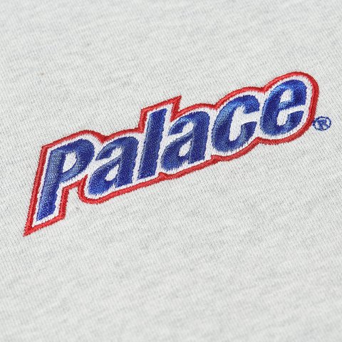 Palace CURRENT HOOD GREY MARL - Colorway