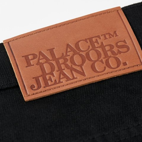 Palace PALACE DROORS JEAN MEDIUM BLACK RINSE WASH - Colorway