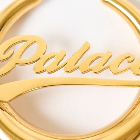 Palace PALACE HOOP EARRINGS GOLD PLATED - Colorway