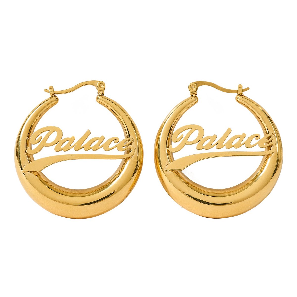 Palace PALACE HOOP EARRINGS GOLD PLATED (Summer 2023) - €98.00