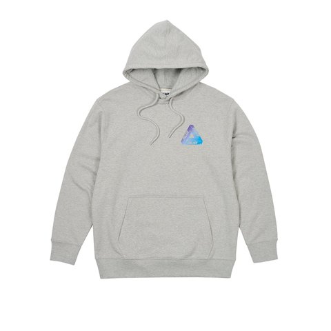 Palace OMBRE TRI-FERG HOOD GREY MARL - Colorway