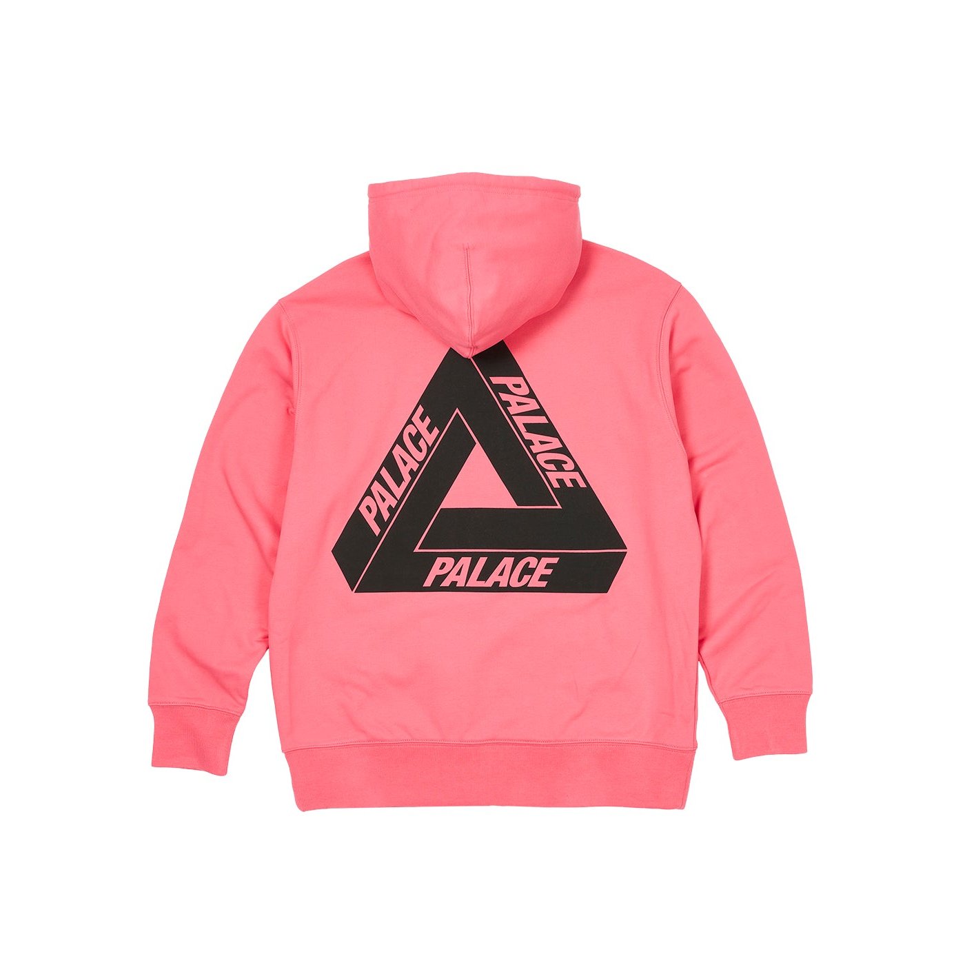 TRI-PUFF PRINT ZIP HOOD PINK