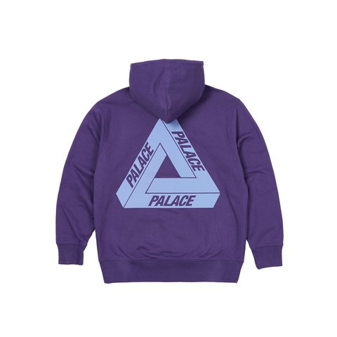 Palace TRI-PUFF PRINT ZIP HOOD PERFECT PURPLE - €168.00