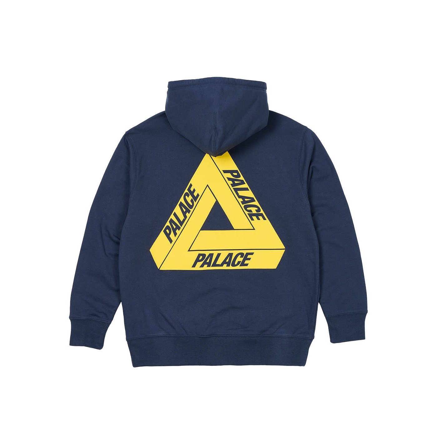 TRI-PUFF PRINT ZIP HOOD NAVY