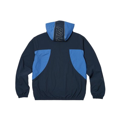 Palace FONT ZIP SHELL JACKET BLUE / AIRFORCE - Colorway