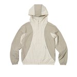 FONT ZIP SHELL JACKET STONE / GREY