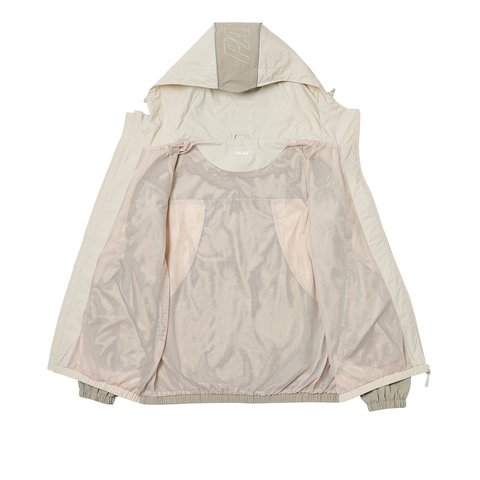 Palace FONT ZIP SHELL JACKET STONE / GREY - Colorway