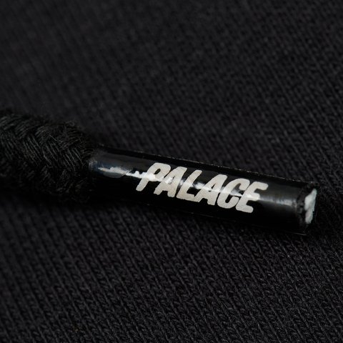 Palace TRI-PUFF PRINT ZIP HOOD BLACK - Colorway