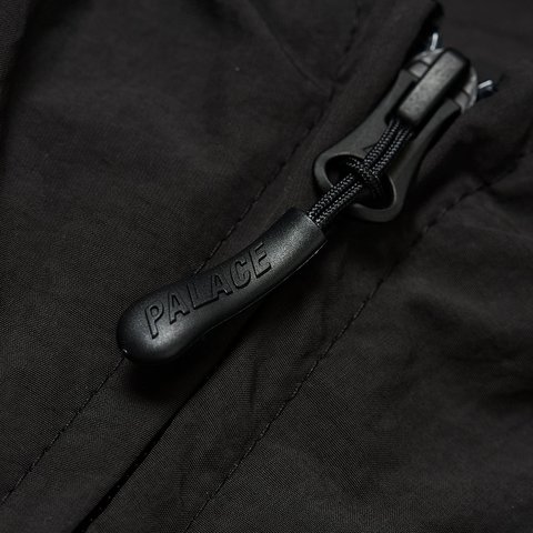Palace FONT ZIP SHELL JACKET BLACK / BLACK - Colorway