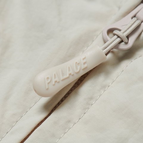 Palace FONT ZIP SHELL JACKET STONE / GREY - Colorway