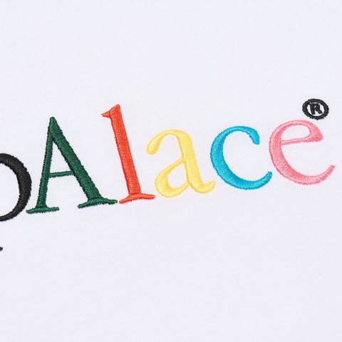Palace START UP T-SHIRT WHITE - Colorway