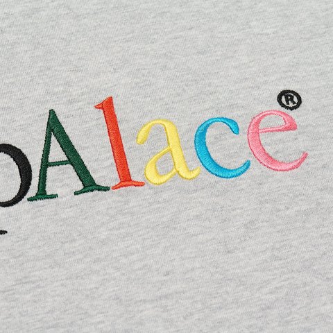 Palace START UP T-SHIRT GREY MARL - Colorway