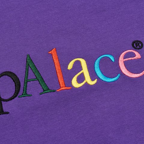 Palace START UP T-SHIRT REGAL PURPLE - Colorway