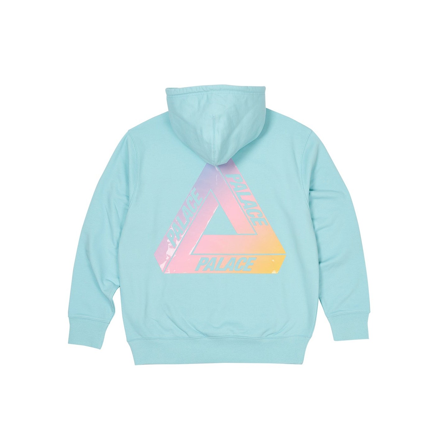 OMBRE TRI-FERG HOOD CRYSTALISED BLUE