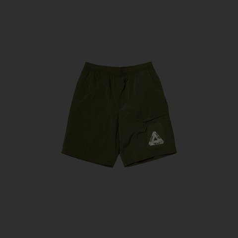 Palace Y-RIPSTOP SHELL SHORT LIME - Colorway
