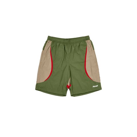 Palace RUN IT SHORT OLIVE / KHAKI - €138.00