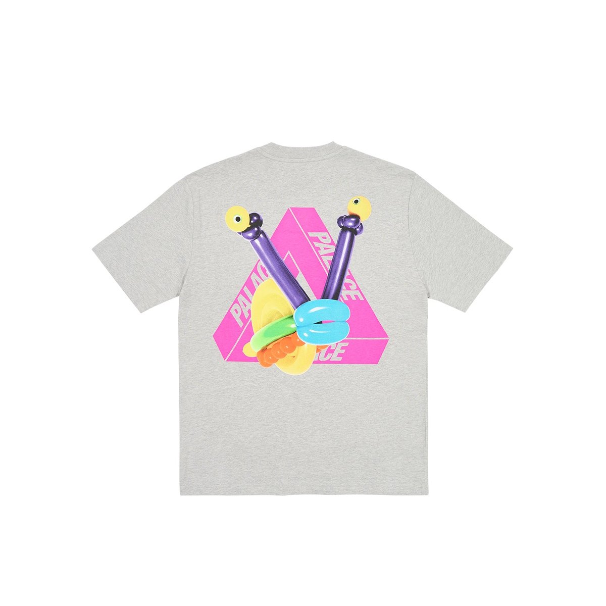 Palace TRI-TWISTER T-SHIRT GREY MARL (Summer 2023) - €48.00