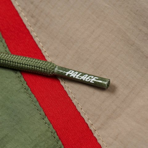 Palace RUN IT SHORT OLIVE / KHAKI - Colorway