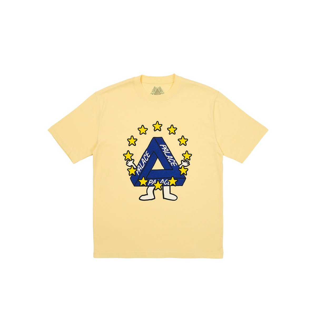 Palace MISSING EU T-SHIRT MELLOW YELLOW (Summer 2023) - €48.00
