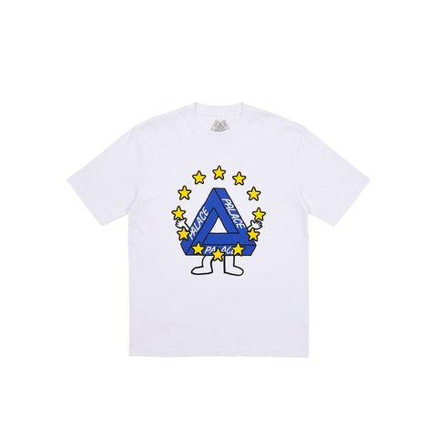 Palace MISSING EU T-SHIRT WHITE - €48.00