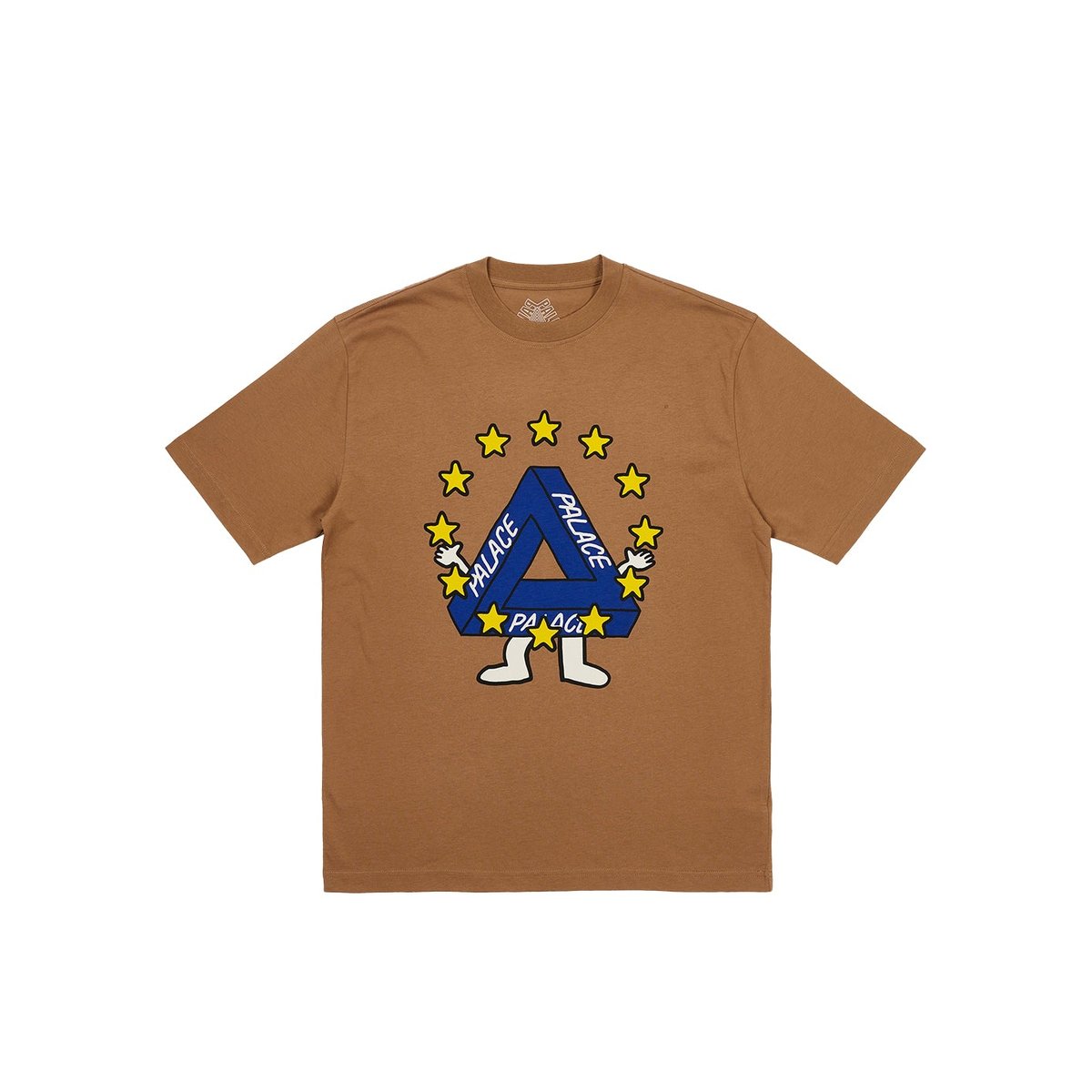 Palace MISSING EU T-SHIRT MOCHA (Summer 2023) - €48.00