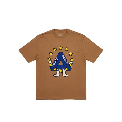 Palace MISSING EU T-SHIRT MOCHA - €48.00