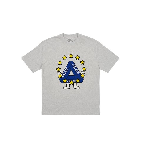 Palace MISSING EU T-SHIRT GREY MARL - €48.00