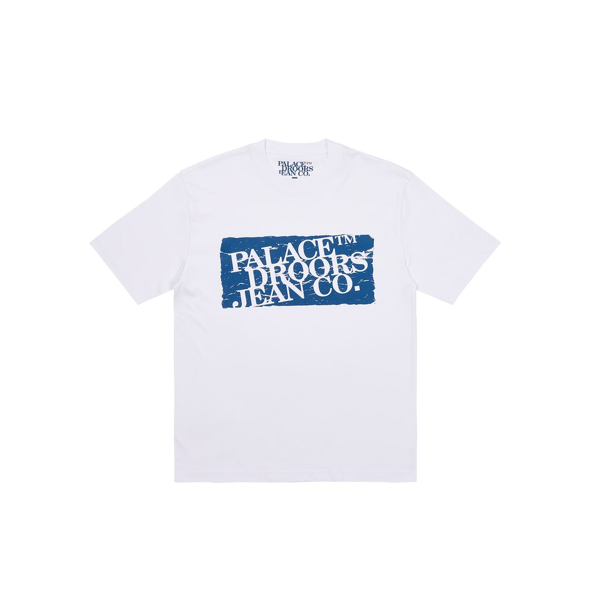 Palace PALACE DROORS T-SHIRT WHITE (Summer 2023) - €48.00
