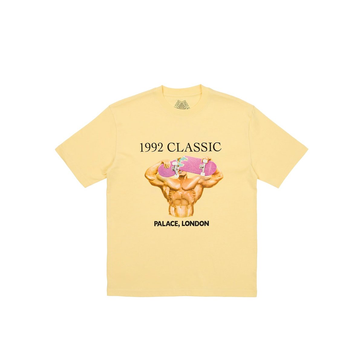 Palace WEDGE T-SHIRT MELLOW YELLOW (Summer 2023) - €48.00