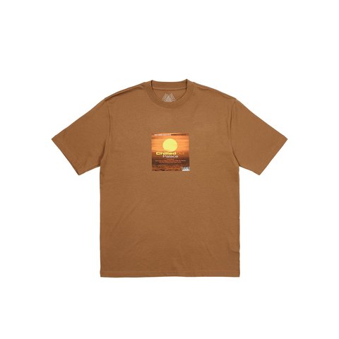 Palace BLISSED OUT T-SHIRT MOCHA - €48.00