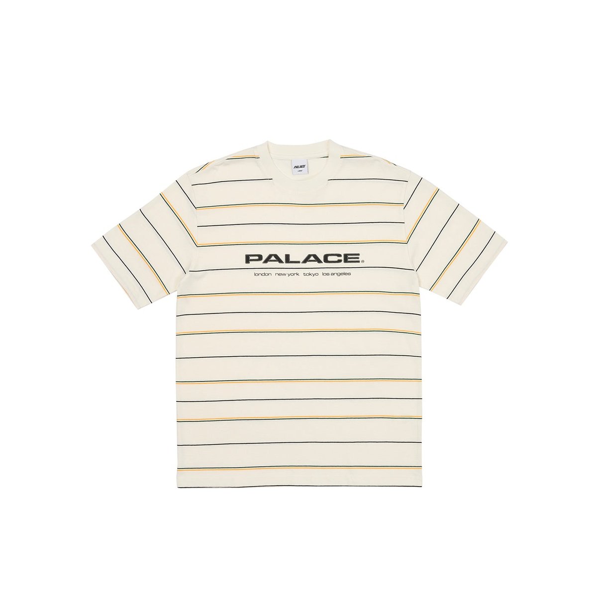 Palace CITY STRIPER T-SHIRT WHITE (Summer 2023) - €68.00