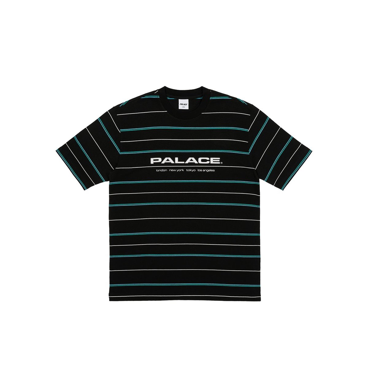 Palace CITY STRIPER T-SHIRT BLACK (Summer 2023) - €68.00